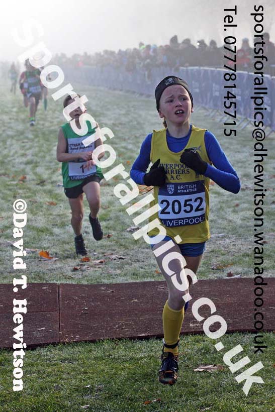 Boys and Girls under-11s, European Cross Country Trials, Sefton Park, Liverpool. Photo: David T. Hewitson/Sports for All Pics